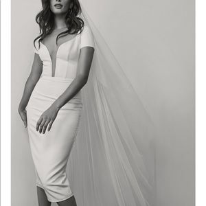 Sarah Seven Blanca Veil